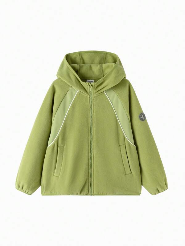 Balabala 儿童夹克 2025 秋季新款摇粒绒防静电上衣