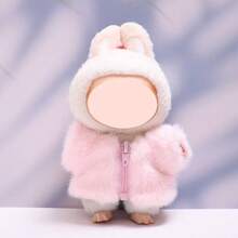 万圣节、圣诞节（仅服装）Labobo 1、2、3代盲盒挂件毛绒外套套装 适用于拉布布 - 彩色 - 查看 12