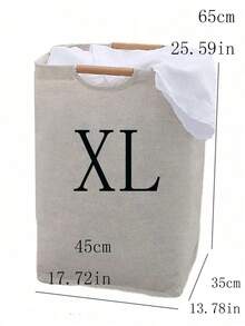 1 pieza Cesta de lavandería portátil de tamaño grande y pequeño con asa, cesto de ropa sucia para sala de estar, baño, dormitorio, camiseta, camisa, cesta de lavandería multiusos para clasificar