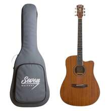 Seven SVE-67 MH Mahogany Electroacoustic Guitar With Bag - màu nâu - Xem 1
