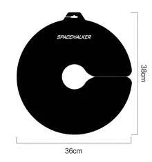 Cubierta de protección de limpieza de frenos de disco para lavado de motocicletas y bicicletas, cubierta de rueda protectora antigrime para bicicleta de montaña y carretera 575Q - Negro - Ver 2