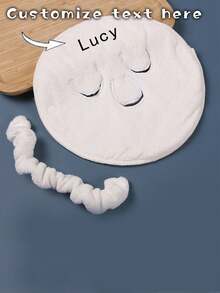 Customized Heated Face Towel, Double-Layer Thickened Face Mask For Steaming Face, Girlfriend Gift Customized Towel