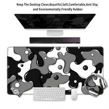 1pc Large Mouse Pad Abstract Puzzle Mouse Pad Available In 5 Size