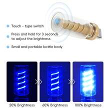 1pc Car USB Glass Decorative Ambient Light LED Spiral Atmosphere Light High-Brightness Lighting Neon Light For Car Home Decoration Light