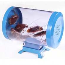 Caja Trampa Para Cucarachas, No Tóxica, Reutilizable, Trampa - Multicolor - Ver 5