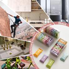 Serviettes compressées jetables - Serviette de voyage grande taille ultra-absorbante et portable pour le lavage du visage, serviette de coton réutilisable pour le camping, l'hôtel, la salle de sport, l'usage quotidien