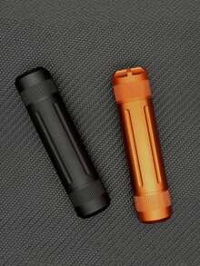 迷你药盒 - 防水设计，防潮，耐用的铝合金结构，方便的钥匙圈附件，方便携带 - 整理和保护您的日常药物 - 彩色 - 查看 11