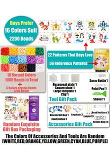 Magic Water Beads DIY Set - Children's Creative Handmade Toys, New Year Gift, Boys And Girls, Preschool Concentration Training Toys,School Supplies,Children's Gifts,Party Favors, Birthday Gifts, Classroom Prizes - Multicolor - View 17