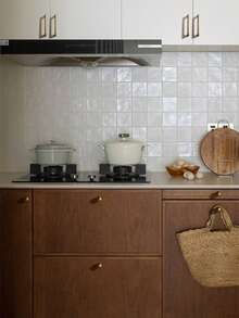 1 Pc Zinc Alloy Modern Minimalist American Imitation Gold/Bronze Color Handle Is Suitable For Drawers, Bedside Tables, Storage Cabinets, Wardrobes, Cabinet Door Handles, And Furniture Hardware Accessories