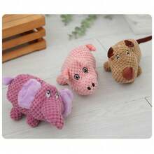 Đồ chơi gặm bằng dây nhung mềm mại và bền chắc, đồ chơi gặm tương tác dành cho mèo và chó. - Nhiều màu - Xem 12