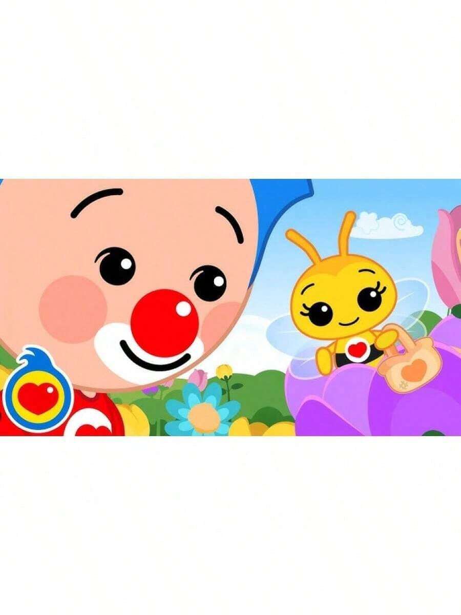 Various Cartoon Plim First Party Decorations Cute Pig Rainbow Custom Vinyl Background Banner Photography Studio Props - White - View 1