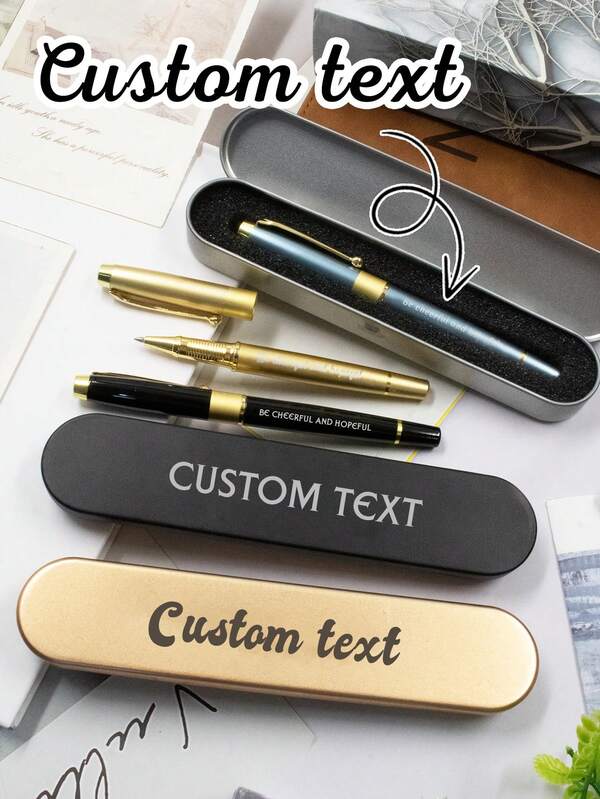 Bolígrafo personalizado con nombre, bolígrafos de gel personalizados, bolígrafos Writech personalizables con texto, regalos de cumpleaños, Navidad, regalos de graduación, útiles escolares, artículos esenciales para la universidad, aleación de titanio, niños, escuela, estudiantes, amigo, pareja, hombres, mujeres, hogar, negocio, oficina