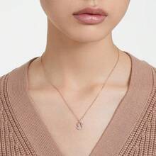 SWAROVSKI SWAN vòng cổ vàng hồng thiên nga mới vòng cổ xương đòn nữ quà tặng cho mẹ quà tặng bạn gái quà tặng người yêu quà tặng sinh nhật quà tặng trường học quà tặng giáng sinh quà tặng đám cưới - Hoa hồng vàng - Xem 3