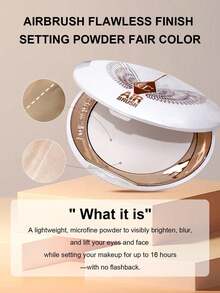 Charlotte Tilbury 无瑕空气感定妆粉 #Fair-Medium，9克/0.31盎司 | 超细轻盈的定妆粉，打造无瑕完美妆容 | 即刻隐匿瑕疵和细纹 | 持久哑光妆效，呈现柔焦效果 | 适合所有肤质 - #Fair - 查看 2