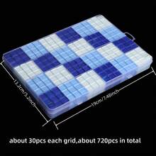 720PCS/Box Vibrant Glass Mosaic Tiles - Premium Square Craft Decorative Pieces For Creative Art, Painting, Handmade Jewelry, And DIY Projects - Multicolor - View 19