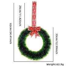 Christmas Wreath For Front Door Creative Snowy Vine Hanging Decorations For Home Office Party Celebrations