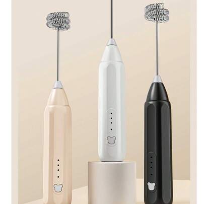 Electric Hand Mixer, Small Handheld Milk Frother, Egg Beater, Baking Whisk, Mini Blender