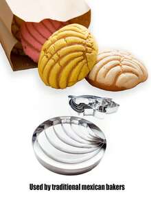 1 pièce/5 pièces Moule à pain mexicain, moule à biscuits, moule à biscuits créatif, emporte-pièce à biscuits en forme de cochon, moule à concha, moules pour pain concha, moules à découper le pain, moules à découper les fruits et légumes, produits de boulangerie, ustensiles de cuisson