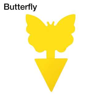 Aimall 10/20/30/50-Pack Fruit Fly Trap, Yellow Sticky Gnat Traps Killer For Indoor/Outdoor Flying Plant Insect Like Fungus Gnats, Whiteflies, Aphids, Leaf Miners