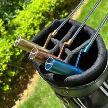 1 pièce Putter de golf pour droitier - Édition Asie/Europe | Tête forgée anodisée 364g±4g/Poignée en PU | Design à finition métallique élégante pour un contrôle facile, convient à tous les joueurs