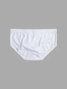 3 piezas de calzoncillos de algodón puro blanco Norcottoon - Blanco - Ver 4