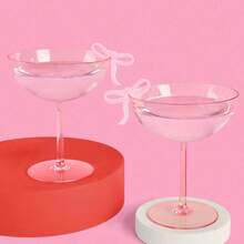 10 Peças Marcadores de Taça de Vinho em Formato de Laço Rosa, Decorações Elegantes para Festa de Aniversário, Feriado e Artesanato DIY, Decoração de Taça de Vinho, Utensílios de Bebida para Aniversário, Utensílios de Bebida para Feriados, Design Divertido, Marcadores de Alta Qualidade, Ideal para o Dia de Ação de Graças