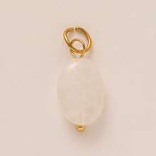 1 Phụ kiện vòng cổ tự làm đơn giản thời trang bằng thép không gỉ hình rắn sừng quấn đá xanh và trắng hình bọ cánh cứng kem dứa nấm ngọc trai mặt dây chuyền bằng thép không gỉ, mạ vàng 18K, chống thấm nước và mồ hôi, thích hợp đeo hàng ngày và dự tiệc, quà tặng ngày lễ tình nhân, quà tặng cho phụ nữ, trang sức cho phụ nữ - Nhiều màu - Xem 17