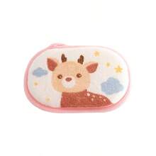 1/2 件可爱动物海绵淋浴和洗发刷套装 - 柔软硅胶，温和头皮按摩，易清洁发刷，卡通毛巾，柔软泡沫洗涤器，身体和头发清洁海绵，适合青少年 - 彩色 - 查看 21