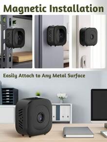 GENAI Home Security Camera, Baby Camera, 480P WiFi Camera For Pet/Nanny, With TF Card Slot And Cloud