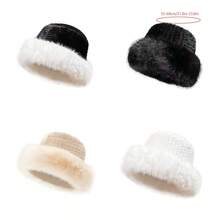 1pc Solid Color Casual Polyester Fleece Warm Scarf, Fashionable For Autumn/Winter, Suitable For Snowy Days And Women's Daily Use Autumn Outfits