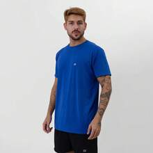 Kit 2 Dry Fit Polyamide T-Shirts - Blanco / Azul - Ver 8