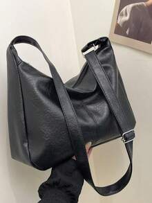 Modische braune weiche PU-Leder Damen Umhängetasche, retroversatile Umhängetasche mit großer Kapazität, geeignet für Schule, Büro, täglichen Arbeitsweg, elegante Handtasche und Reißverschluss-Geldbörse, leichte Lässig Umhängetasche, geeignet als Urlaubsgeschenk