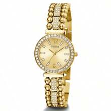 Guess Women's Quartz Watch, Stainless Steel, Elegant With Diamonds, Suitable For Daily Wear, GW0401L1/GW0401L2/GW0401L3, Suitable As Gift For Friends On Holidays