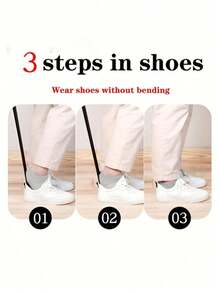 1 cái móc giày treo, móc giày nhựa dẻo siêu dài, dụng cụ kéo giày, dụng cụ hỗ trợ mang giày được thiết kế cho người già và phụ nữ mang thai, tiện lợi cho người cao tuổi và khách du lịch khi mang giày, người gù lưng không cần phải cúi xuống, giày dép, lựa chọn mùa xuân hè, quà tặng cho phù dâu, phòng, trang trí phòng ngủ, trang trí phòng ngủ, bãi biển, du lịch, dành cho nam, dành cho nữ, kỳ nghỉ, đồ dễ thương, quà tặng Ngày của Mẹ, trang trí phòng ngủ, vườn, trang trí nhà bếp, mùa hè, bãi biển, đồ dùng cần thiết khi đi du lịch, trang trí phòng, mềm dẻo, tốt nghiệp, giá để giày, tiết kiệm không gian lưu trữ, ngoài trời, vườn, đồ dùng cần thiết khi đi du lịch, di động, đồ dùng cần thiết cho bãi biển, mùa tốt nghiệp, lễ tốt nghiệp, lễ trao bằng tốt nghiệp, quà tốt nghiệp, quà tốt nghiệp, quà tốt nghiệp, chúc mừng tốt nghiệp, chúc mừng người tốt nghiệp, thủ khoa, hoàn thành trường học, tiệc tốt nghiệp - Nhiều màu - Xem 6