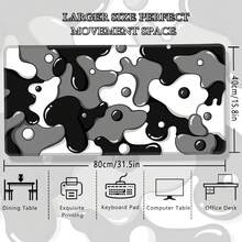 1pc Large Mouse Pad Abstract Puzzle Mouse Pad Available In 5 Size