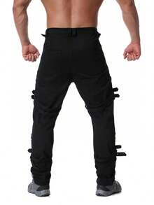 Men's Techwear Hiphop Streetwear Rock Punk Gothic Pants Sport Riding Casual Harem Track Cargo Pants-20256688