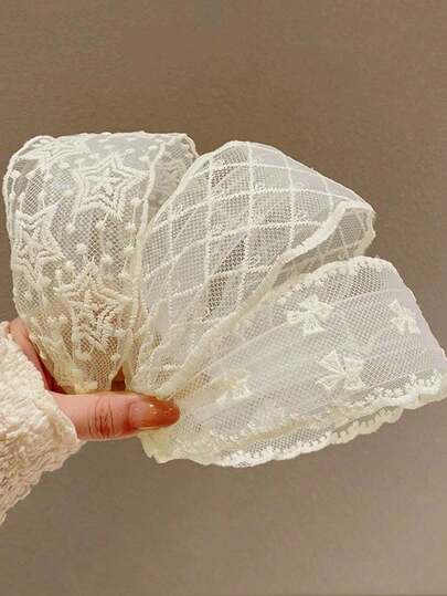 Bộ 3 chiếc/1 chiếc băng đô ren mới, kiểu dáng tối giản, đa năng, thanh lịch, chống trượt, phù hợp cho phụ nữ buộc tóc khi đi chơi, du lịch, chụp ảnh trên bãi biển, sản phẩm mới mùa xuân hè, quà tặng cho bạn bè.