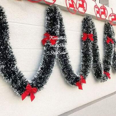 3 plumas nevada decorativa para festas natal natalina 2 metros