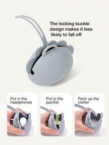 1个定制硅胶奶嘴收纳盒，卡通狮子奶嘴架带挂绳，便携式防丢奶嘴盒，适合婴儿派对、家庭装饰、冬日礼物、返校季礼物、男女宝宝情人节等场合。多功能、装饰性强、字母图案精致时尚、柔软舒适、色彩缤纷、可爱独特、可定制、可定制、可定制字母图案、时尚现代、色彩缤纷、可爱休闲、可定制、个性化、独特、可定制、送给他的理想礼物、送给她的理想礼物、返校季时尚 - 彩色 - 查看 5