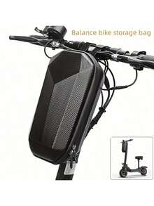 This 4L/3L Bicycle Bag Features A Hard Shell Design With Waterproof Function. It Is A Front-Mounted Bicycle Bag Suitable For Folding Bikes, Scooters, Balance Bikes And Bicycle Racks. This Handlebar Bag Can Be Easily And Quickly Installed On The Front Part Or Frame Of The Bicycle Using Hooks And Buckles.