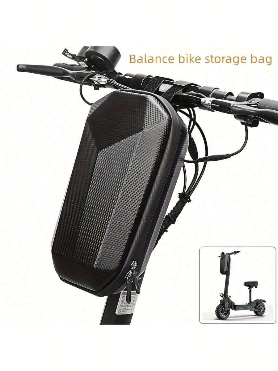 This 4L/3L Bicycle Bag Features A Hard Shell Design With Waterproof Function. It Is A Front-Mounted Bicycle Bag Suitable For Folding Bikes, Scooters, Balance Bikes And Bicycle Racks. This Handlebar Bag Can Be Easily And Quickly Installed On The Front Part Or Frame Of The Bicycle Using Hooks And Buckles.