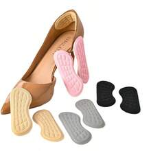 3 pares de almohadillas para talones para evitar que los tacones altos se froten contra los pies, accesorios de Halloween, accesorios lindos para botas, zapatos de boda para la novia