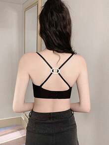 4pcs/2pcs Invisible Non-Slip Bra Strap Clips - Criss-Cross Straps, Transparent Bra Hooks, Anti-Slip