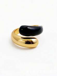 1 pieza Anillo versátil de moda minimalista y casual personalizado