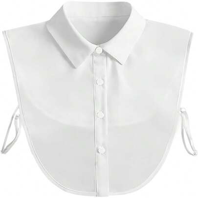 Collar Shirts Women, Detachable Dickey White Collar, Versatile Half Shirt Collar Women  Girls