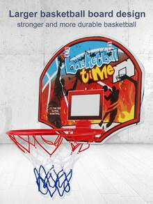 Indoor And Outdoor Toy Basketball Shooting System, Suitable For Children, A Set Of Children's Basketball Set Arcade Game, Children's Shooting Machine,There Are Two Balls And An Air Pump,Shooting Game For Boys And Girls,Birthday Gift,Christmas Carnival, Backyard Party Gifts,Classroom Entertainment