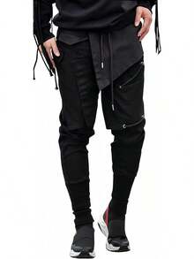 Men's Jogger Cargo Techwear Streetwear Ankle Casual Harem Pants With Pocket-2025 - Kr052a - 查看 11
