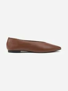 Classic Vices Ballerinas With Leather Insole - Camel - View 3