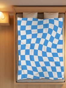 1pc Flannel Blanket For Bed, Warm And Cozy, Throws Blanket, Best Blanket, Cozy Blanket, Breathable Soft Fabric For Bedroom, Living Room And Sofa Napping, Family Gift, Birthday Gifts, Halloween Gifts, Christmas Gifts, Gift For Friend