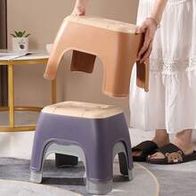 Modern Minimalist Creative Home Stackable Stool, Thickened Type, Stackable, Space-Saving Home Shoe Changing Anti-Slip Stool, Suitable For Home, Office, And Outdoor Use.
